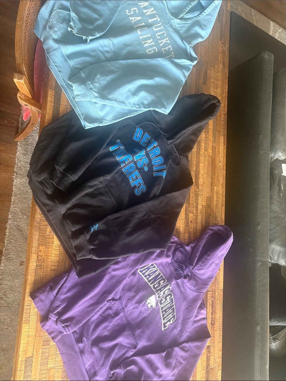 Kansas State Purple Pullover Hoodie with Team Logo - Unbranded